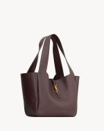 YSL LE 5 À 7 BEA in grained leather - Image 3